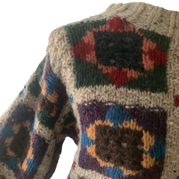 The Woolrich Woman Fair Isle Wool Sweater Pullover - Picture 4 of 7